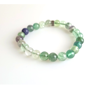 bracelet fluorite 8mm omsaé